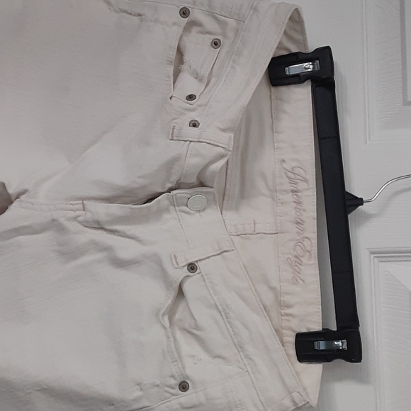 Zipper button off white jeans - Picture 1 of 4